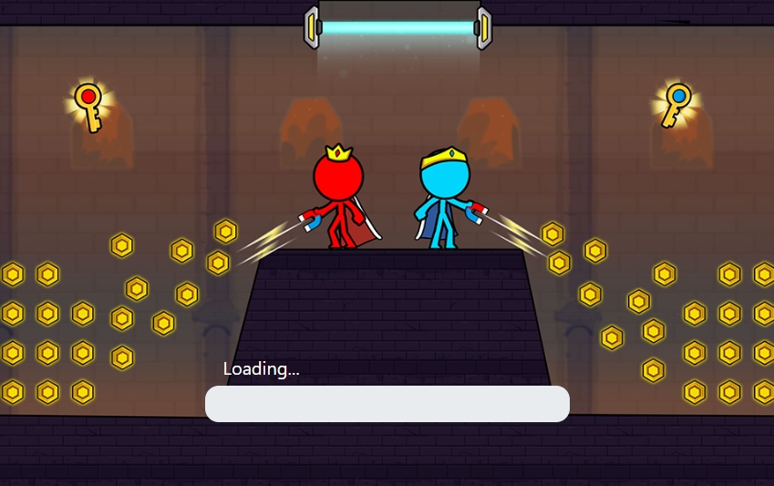 Red and Blue Stickman 2 gameplay - Intense combat action